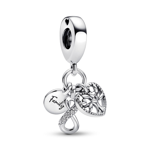 792201c01 Charm Pendente Famiglia Per Sempre
