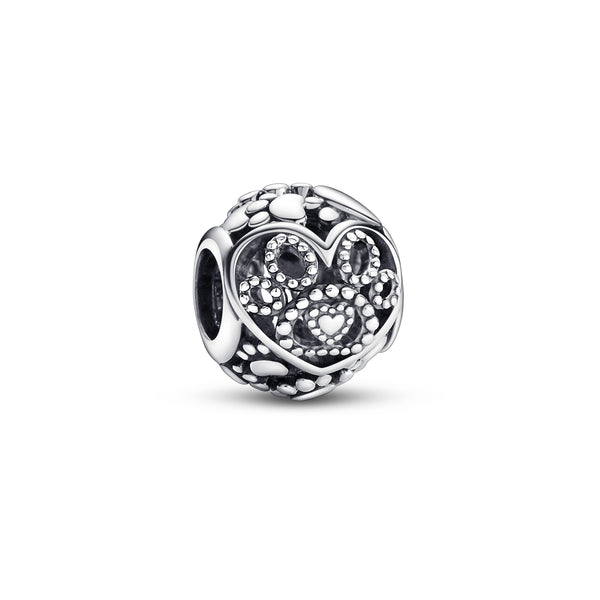 792248c00 Charm Openwork Zampina e Cuori