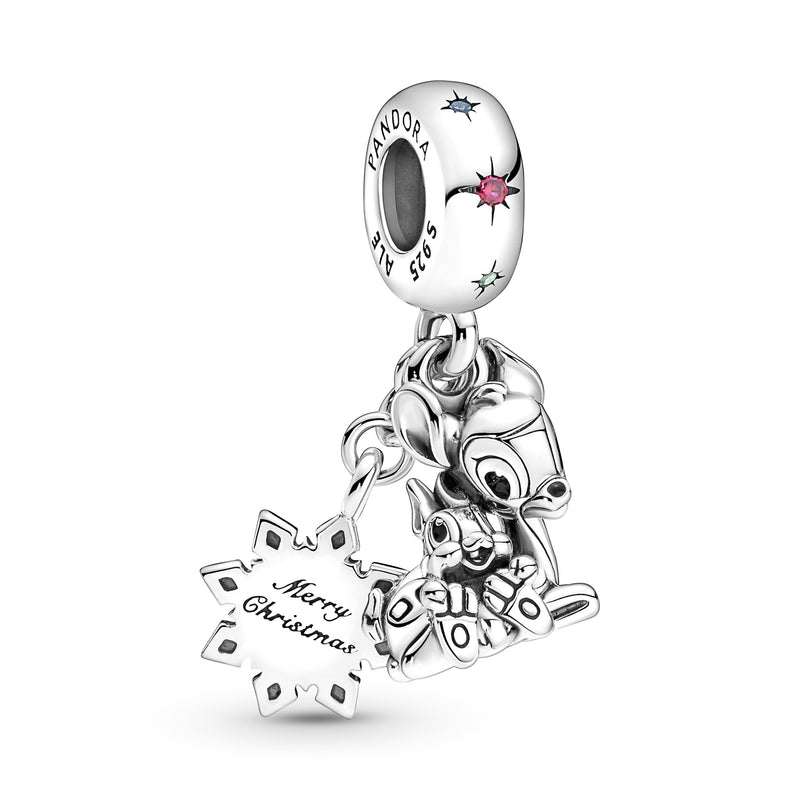 799647c01 Disney Charm Pendente Bambi e Tippete