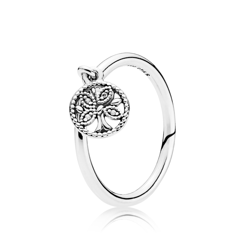 197782cz Anello Albero della Famiglia con pendente
