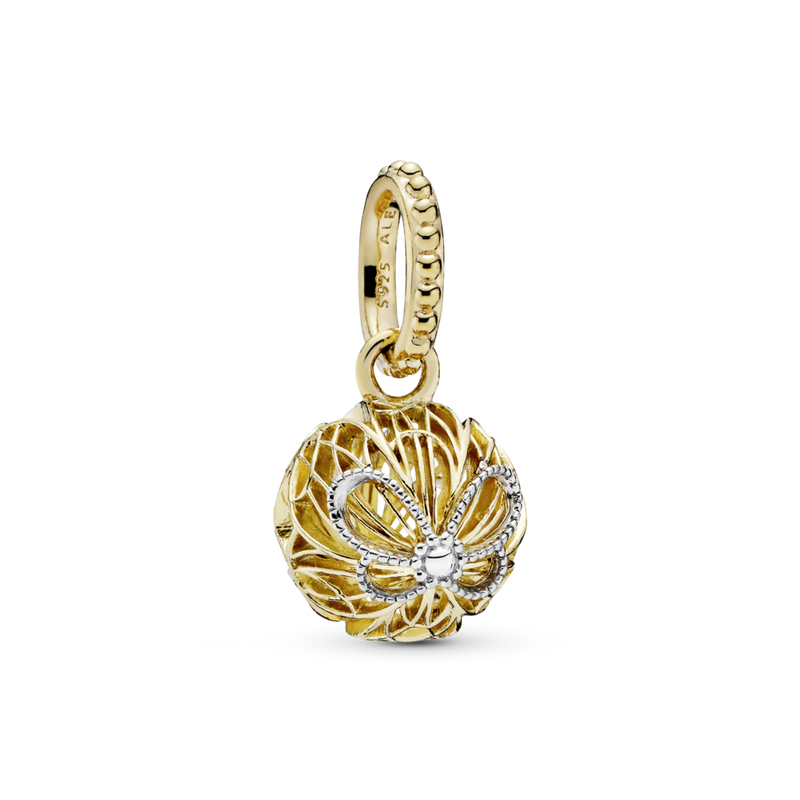 367896 Charm pendente openwork Farfalla