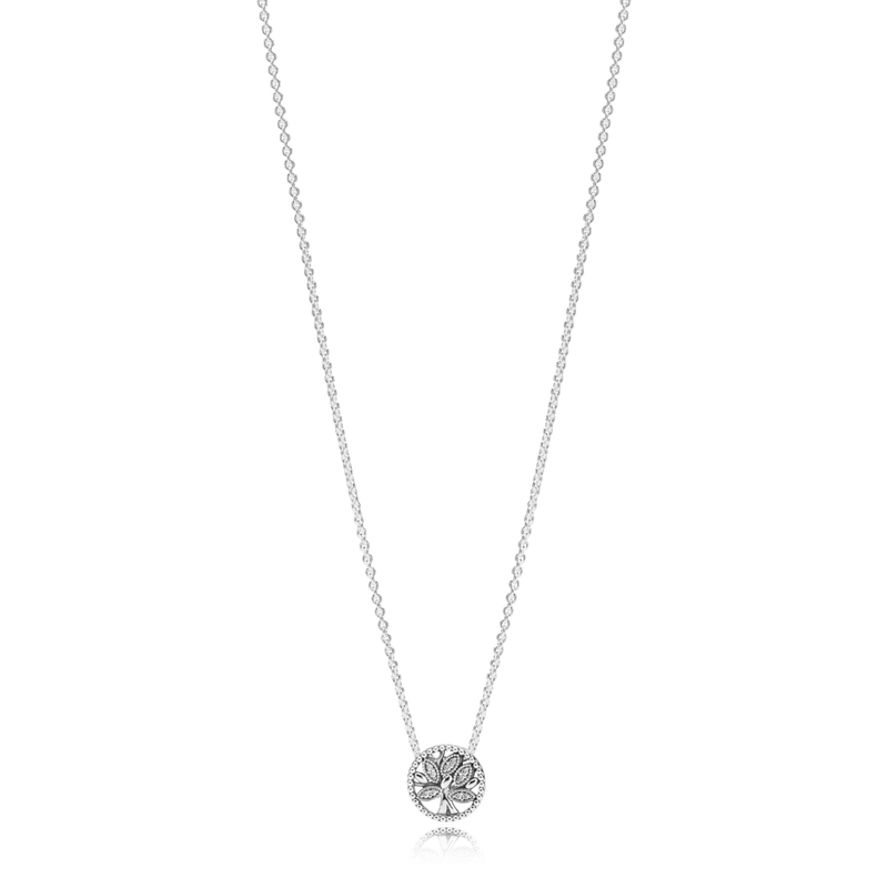 397780cz Collana Albero della famiglia scintillante