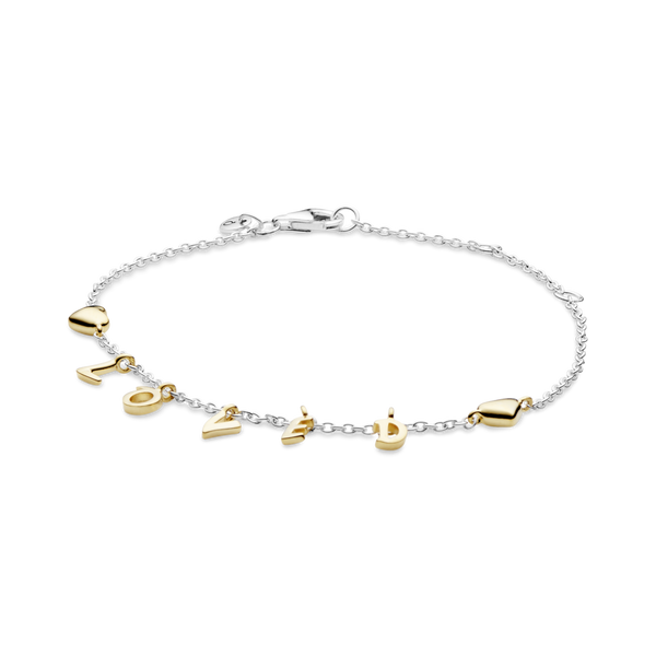567804 Bracciale con scritta Loved
