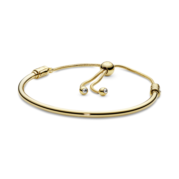 567953cz Bracciale rigido Pandora Moments con chiusura regolabile
