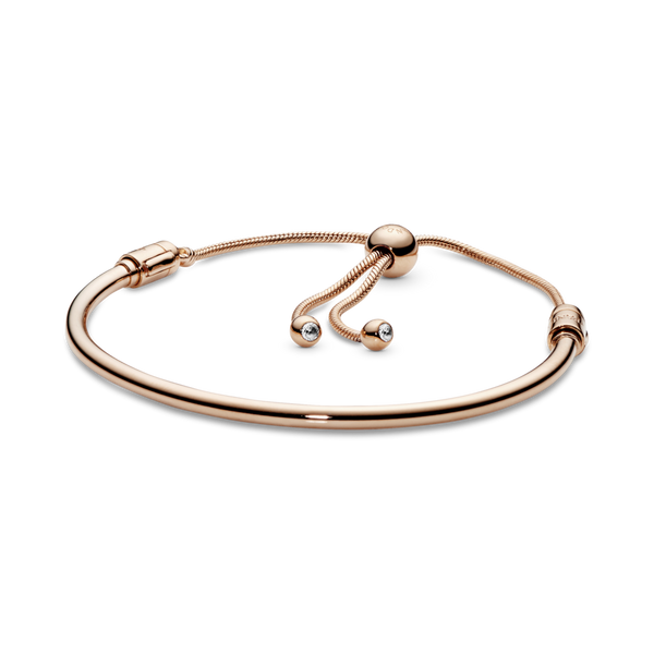 587953cz Bracciale rigido Pandora Moments con chiusura regolabile