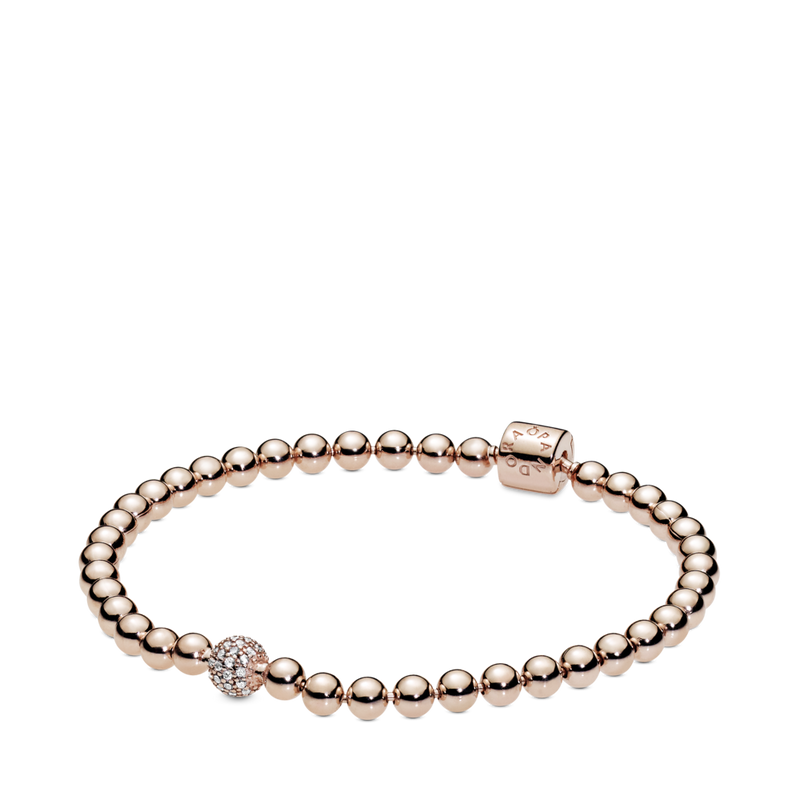 588342cz Bracciale Sfere Luminose e Pavè Purely Pandora