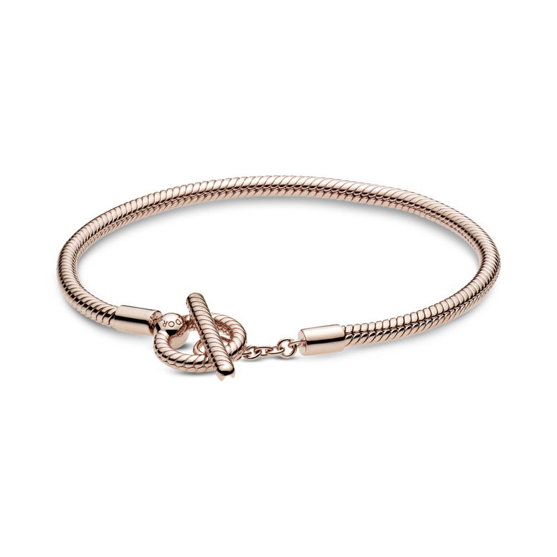 589087c00 Bracciale Pandora Moments con maglia snake e barretta a T
