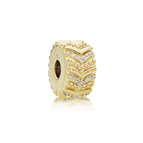 767798cz Clip chevron scintillante