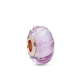 788107 Charm in vetro di Murano rosa