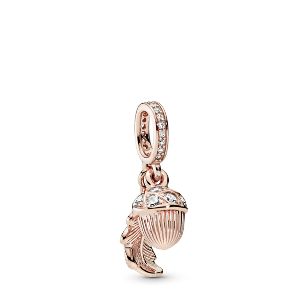 788248cz Charm pendente Ghianda e Foglia