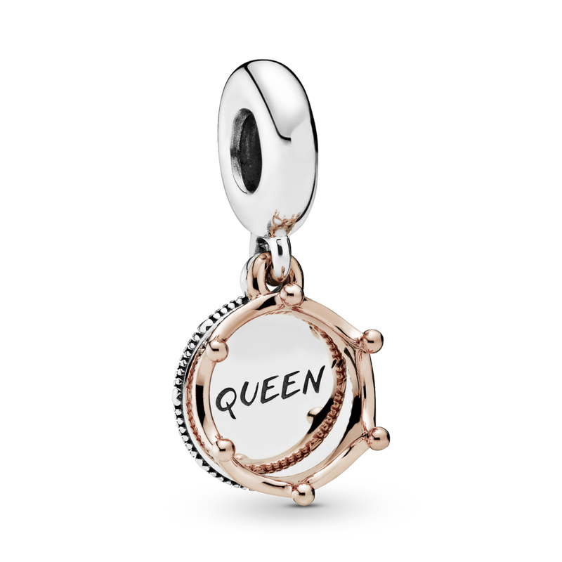 788255 Charm pendente Regina & Corona regale