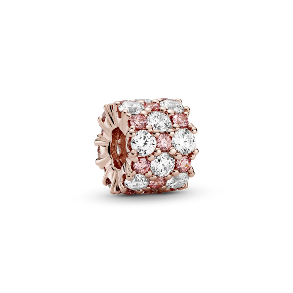 788487c01 Charm scintillante rosa e bianco