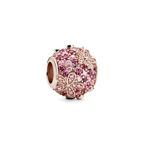 788797c01 Charm Margherita con pavé rosa