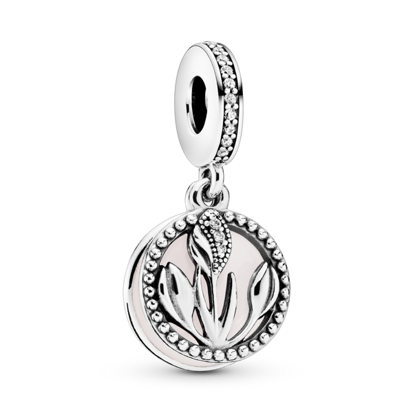 797825cz Charm pendente Tulipano per la Giornata internazionale delle donne