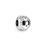 797866cz Charm Teschio scintillante