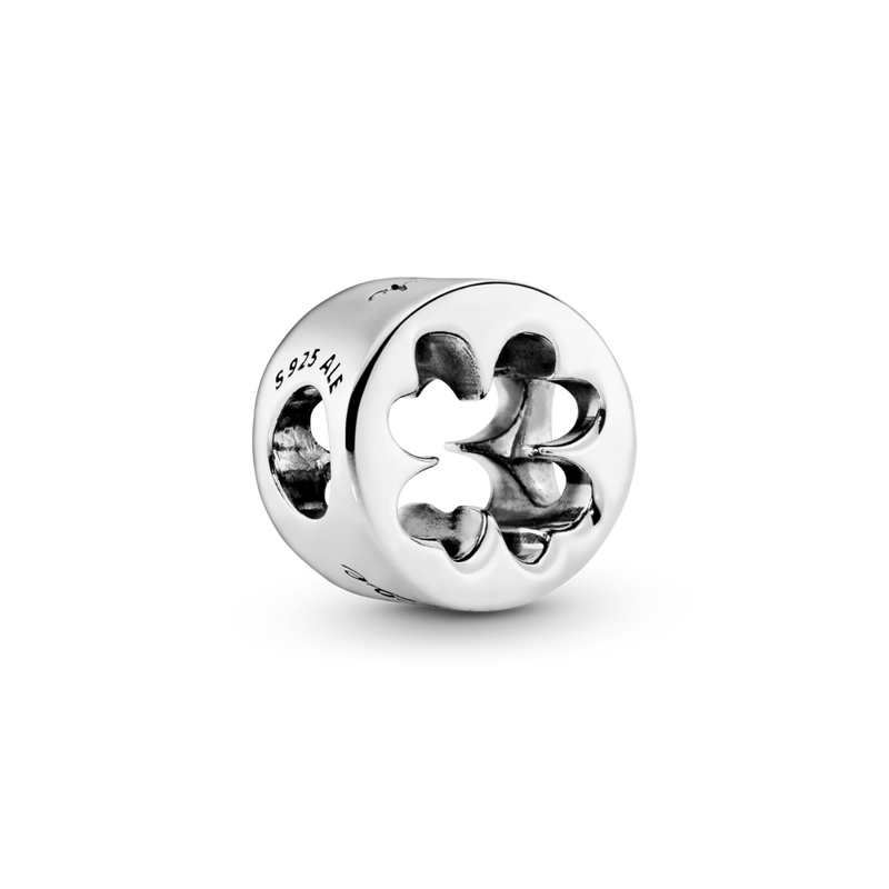 797868 Charm openwork con quadrifoglio Fortuna