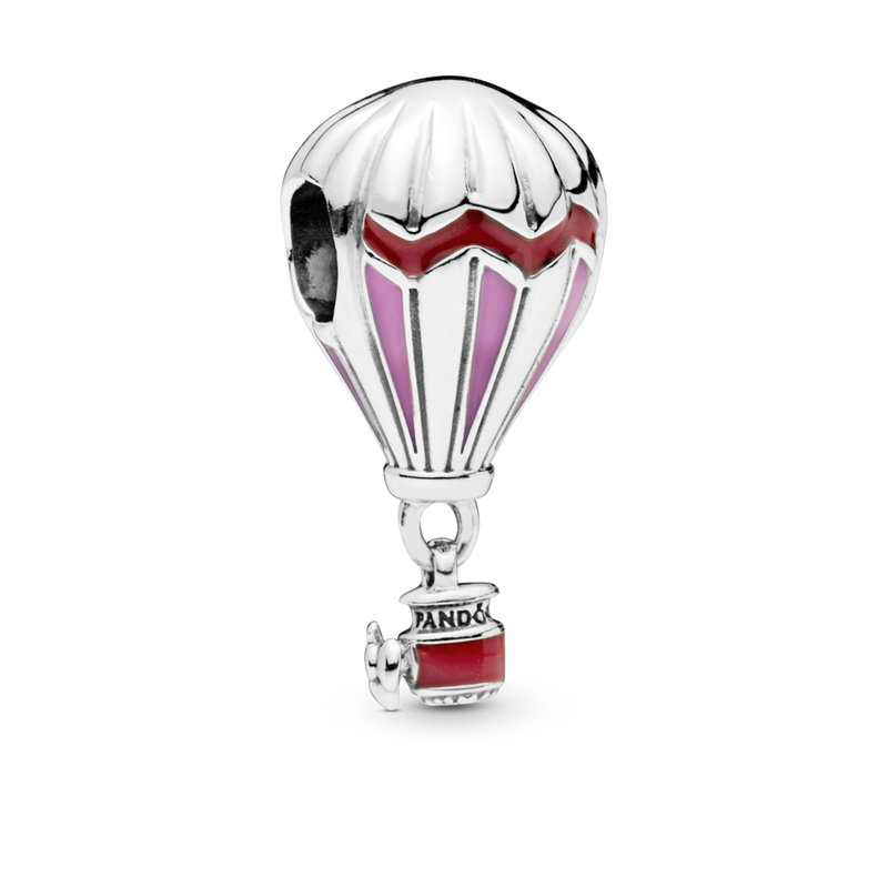 798055enmx Charm Mongolfiera rossa