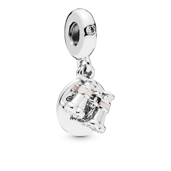 798062cz Charm pendente Binocolo