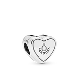 798072cz Charm a cuore Proposta di Matrimonio