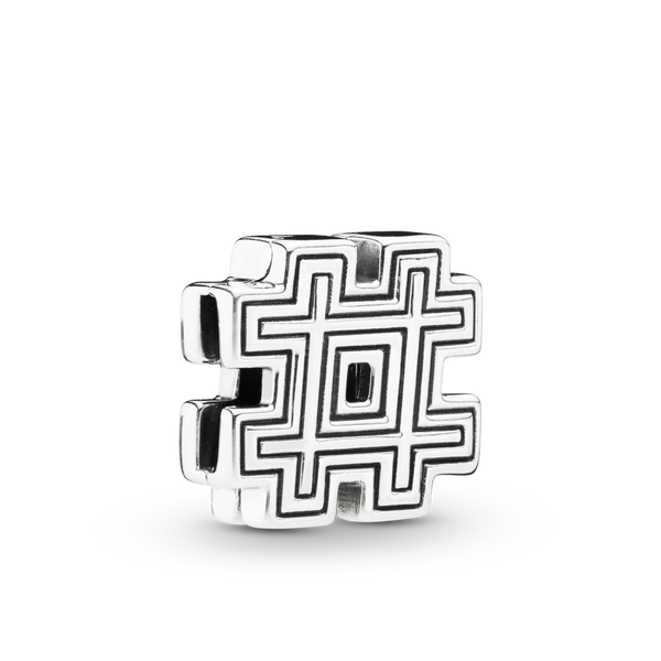 798193 Charm Reflexions Simbolo Hashtag