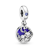 798239nmb Charm pendente Volpe e Coniglio