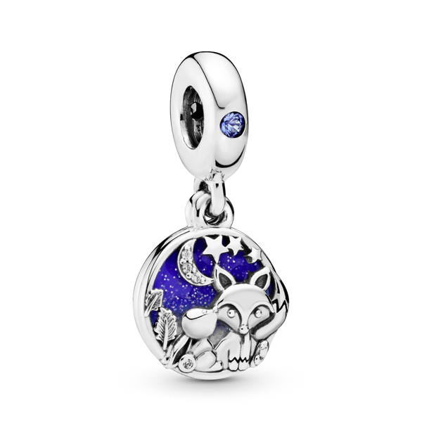 798239nmb Charm pendente Volpe e Coniglio