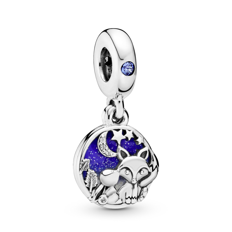 798239nmb Charm pendente Volpe e Coniglio