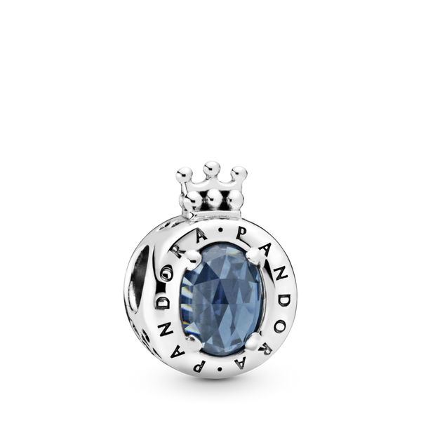798266nmb Charm O Coronata Scintillante Blu