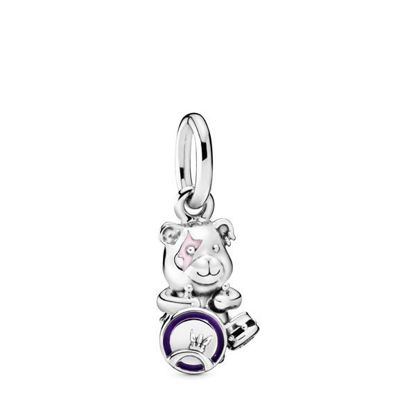 798281enmx Charm pendente Orsetto Theodore Musicista Punk