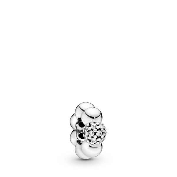 798310cz Distanziatore Sfere Luminose e Pavé Purely Pandora