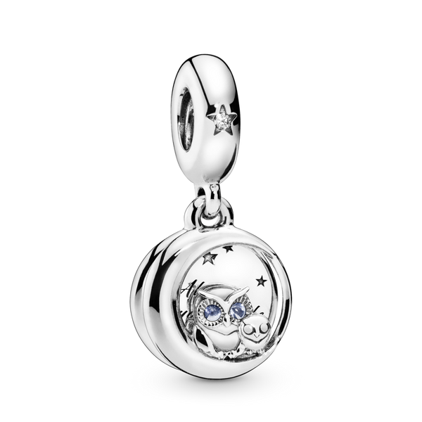 798398nbcb Charm pendente Gufo Sempre Dalla Tua Parte