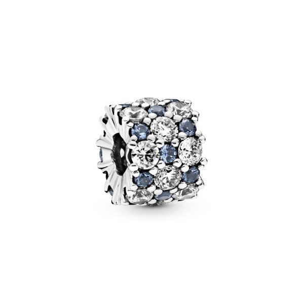 798487c02 Charm scintillante blu