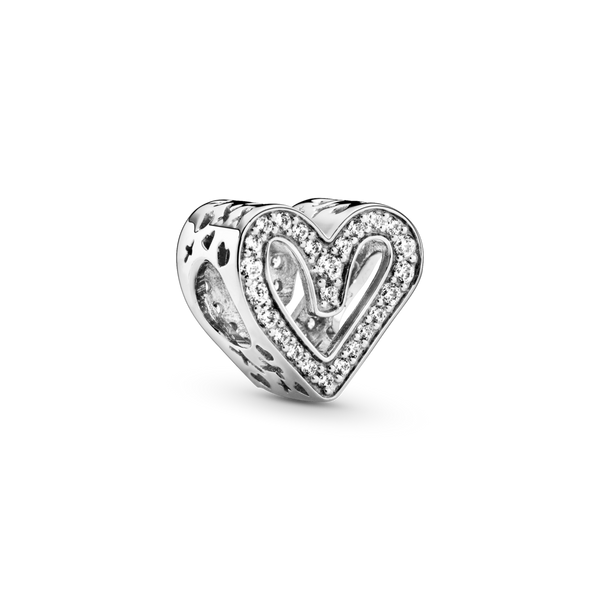 798692c01 Charm con cuore scintillante