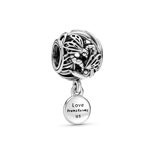 798814c00 Charm con libellula openwork