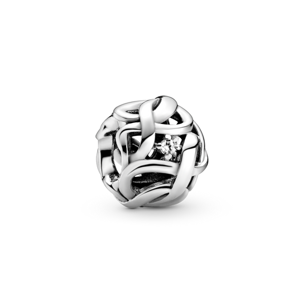 798824c01 Charm Infinito openwork intrecciato