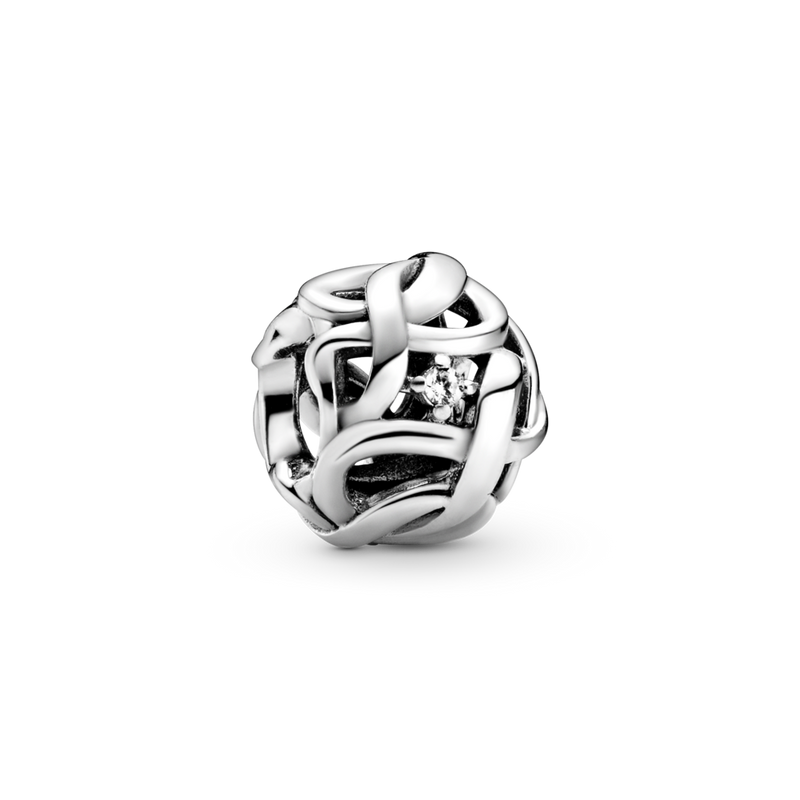 798824c01 Charm Infinito openwork intrecciato