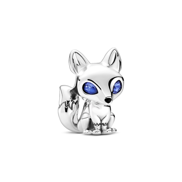 799096c01 Charm Volpe dagli occhi blu