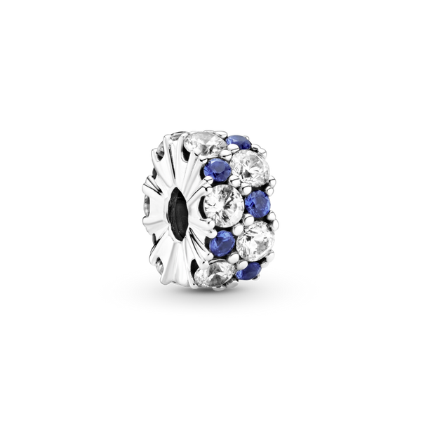 799171c01 Clip scintillante blu