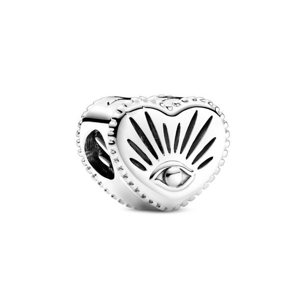 799179c00 Charm a cuore Occhio onniveggente