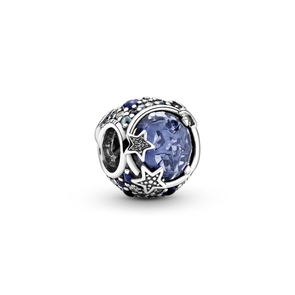 799209c01 Charm Stelle scintillanti blu