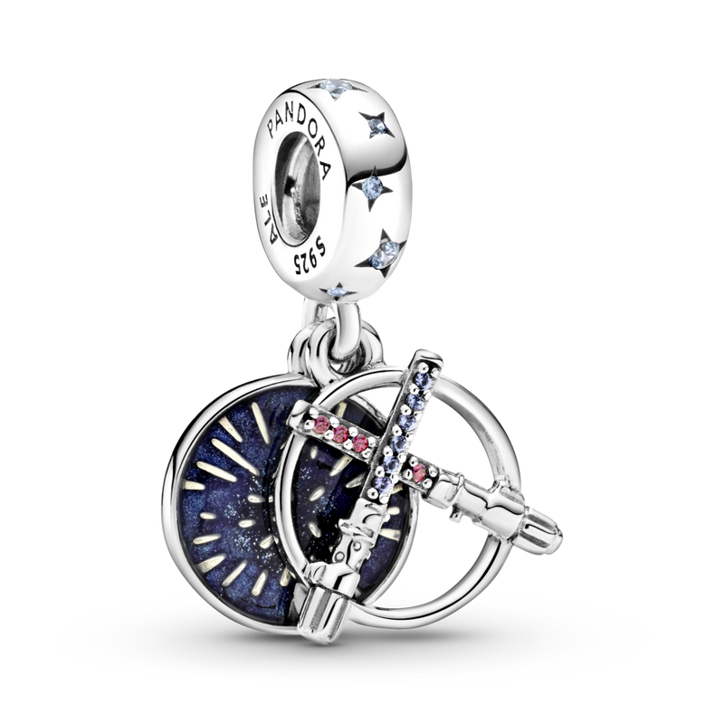 799252c01 Star Wars charm pendente doppio Spada laser