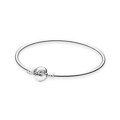 590724cz Bracciale rigido componibile con chiusura Fiocco Delicato