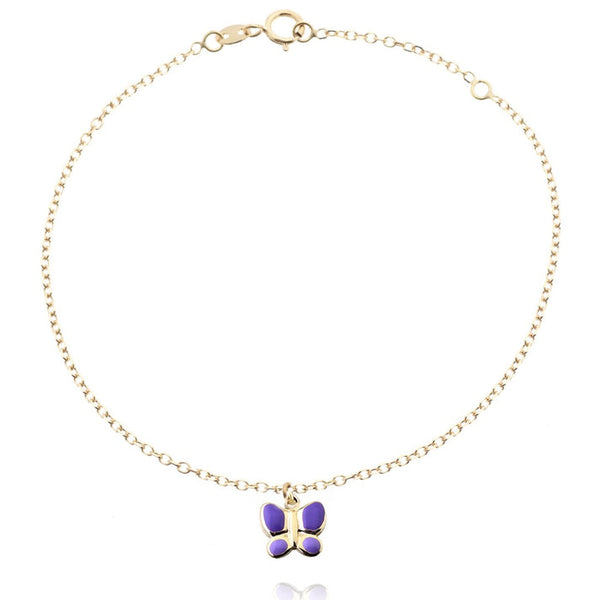 Bracciale Farfalla smaltata - Gioielleria Fondente