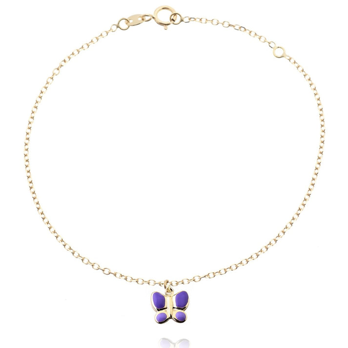 Bracciale Farfalla smaltata - Gioielleria Fondente