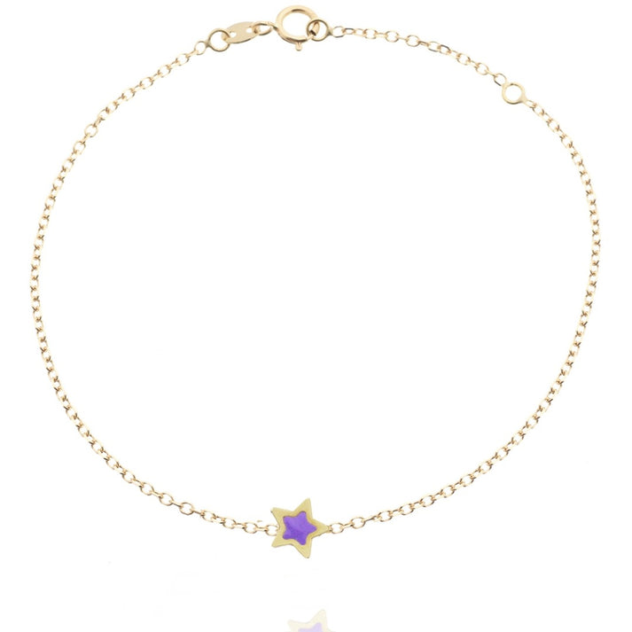 Bracciale Stella smaltata - Gioielleria Fondente