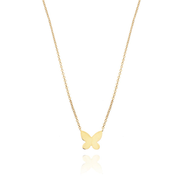 Collana Farfalla piatta - Gioielleria Fondente