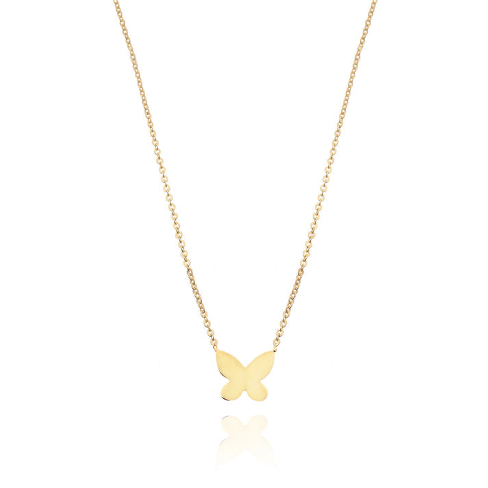 Collana Farfalla piatta - Gioielleria Fondente