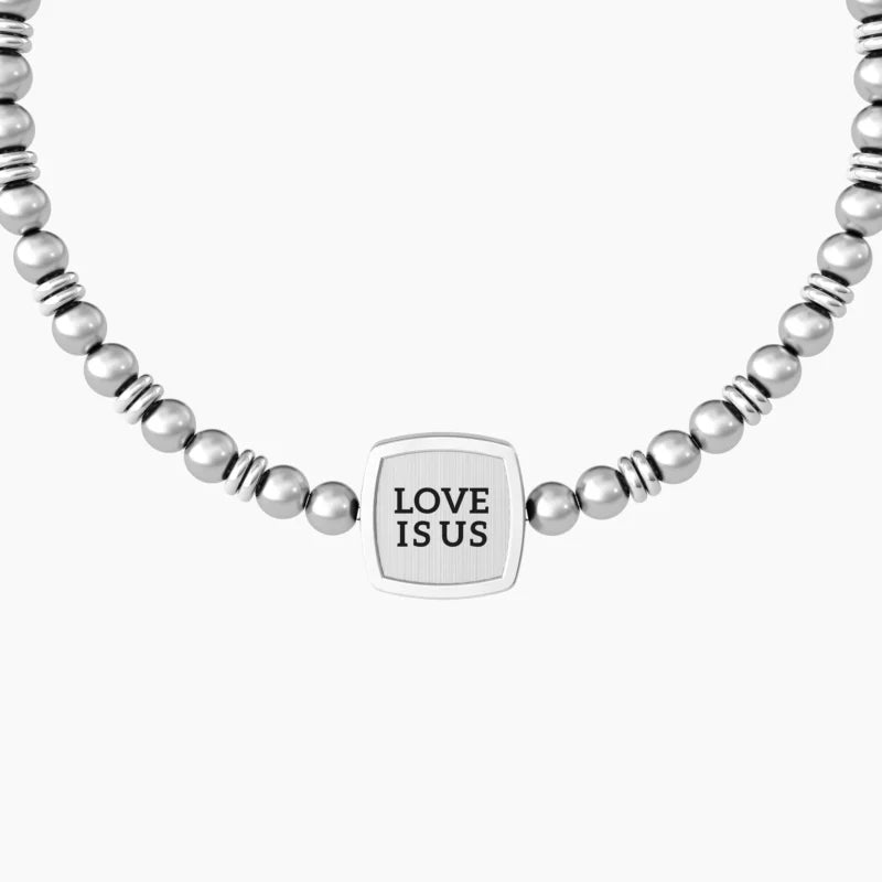 Set di Bracciali Lui & Lei "Love is us" - Gioielleria Fondente