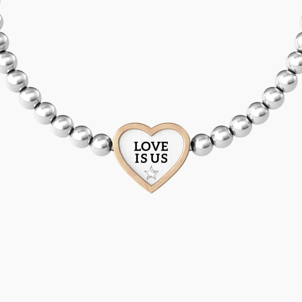 Set di Bracciali Lui & Lei "Love is us" - Gioielleria Fondente