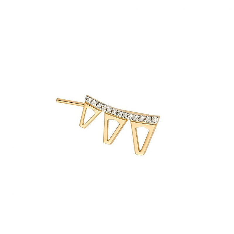 Orecchino "Elle Gold" - Gioielleria Fondente